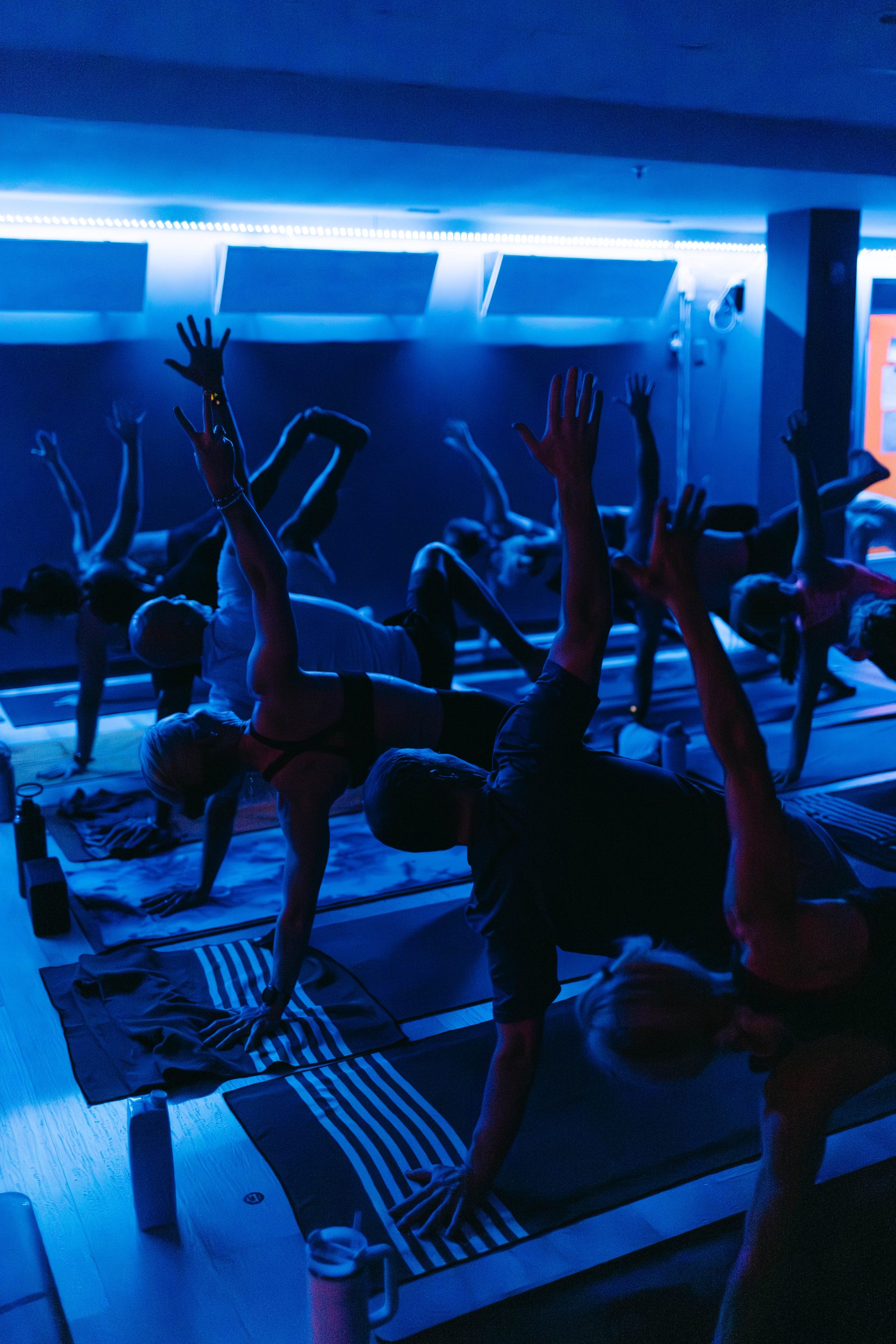 SoulFire yoga class in session